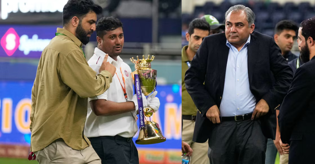The Death of the ‘Gentleman's game’? Cricket as proxy war in South Asia 1 asia cup trophy mohsin naqvi
