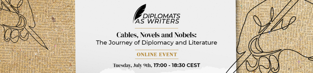 Diplomats as Writers 3 Text, Advertisement, Poster, Home Decor, Handwriting