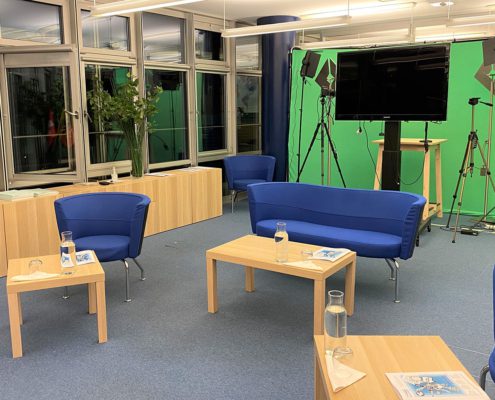  Indoors, Architecture, Building, Foyer, Furniture, Lounge, Chair, Couch, Computer Hardware, Electronics, Hardware, Monitor, Screen