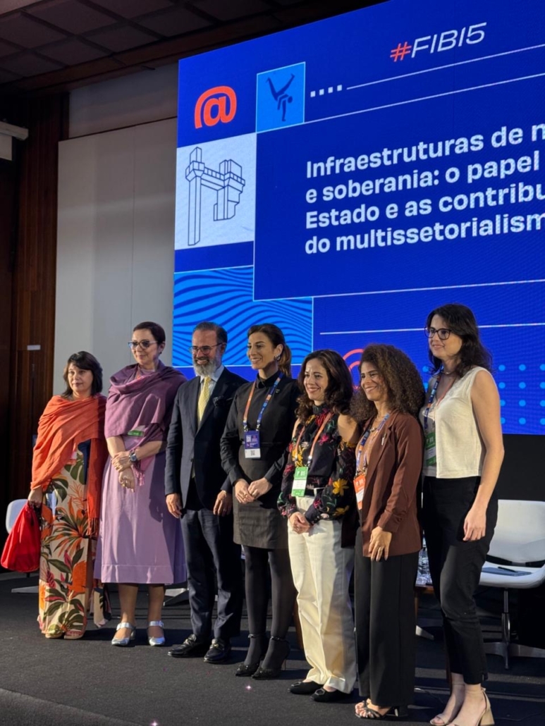 Diplo at Brazilian Internet Forum 2025 5 Groupshot, Person, Adult, Female, Woman, Male, Man, Crowd, Clothing, Coat, Face, Head, Formal Wear, Suit, Terrence Malick, Shelley Rudman, Márta Sebestyén, Gina Riley