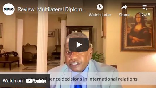 Alumni Reviews 221 Diplo alumnus video Amb. Jerobeam Shaanika