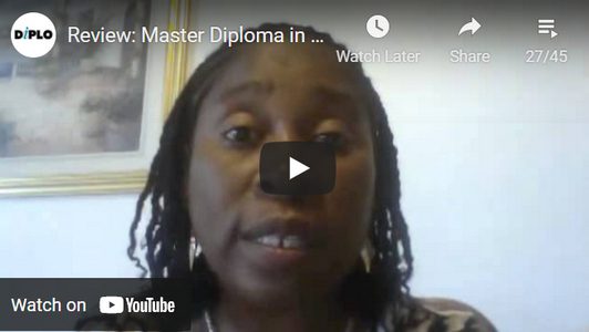 Alumni Reviews 290 Diplo alumna video Desirée Zachariah