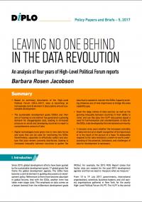 Briefing Papers 12 DiploFoundation Policy Paper 4: April 2017