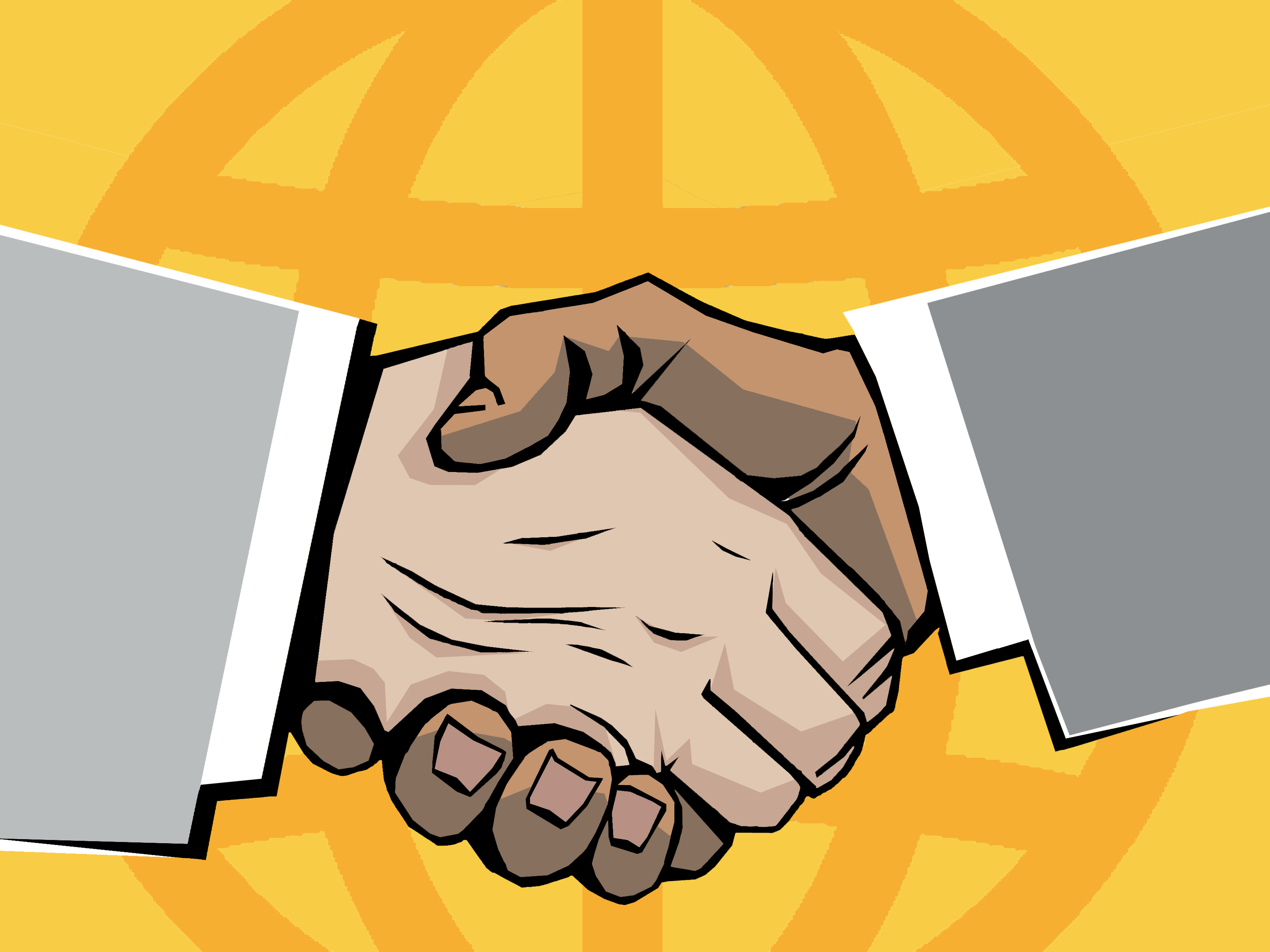 Negotiations - handshake