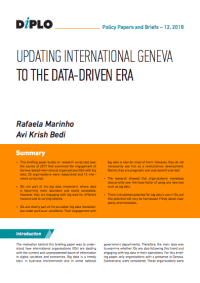 Briefing Papers 5 DiploFoundation Briefing Paper 12: September 2018